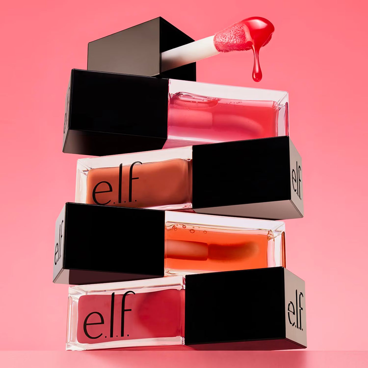 Elf | Glow Reviver Lip Oil | Red Delicious