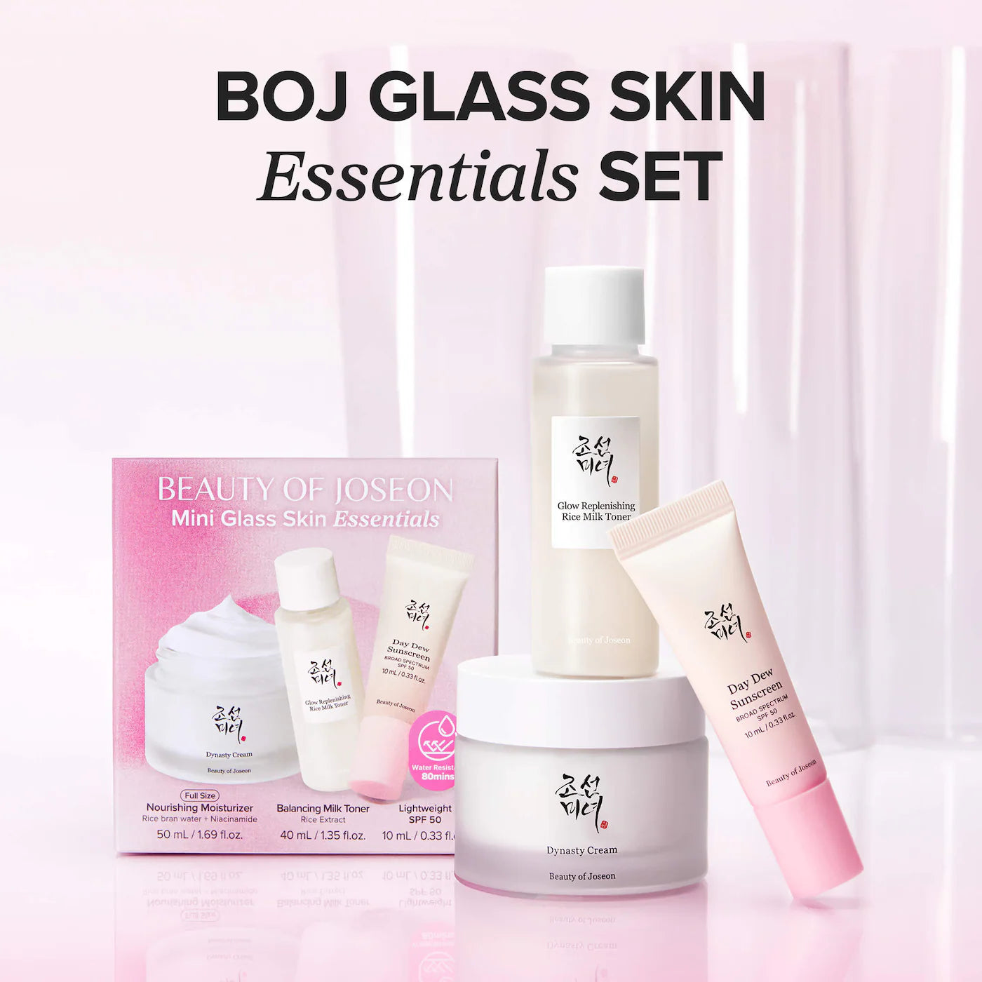 Preventa Beauty of Joseon Mini Korean Glass Skin Essentials Gift Set