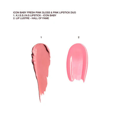 KISSING Lipstick and Lip Gloss Duos - Icon Baby (kit)