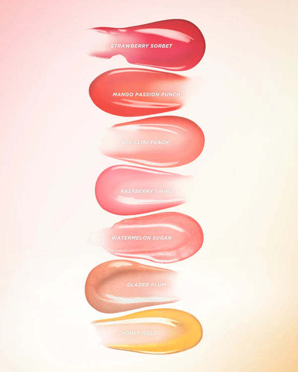 Honey Infused Hydrating Lip Oil Gisou Glazed plum (Limited Edition)