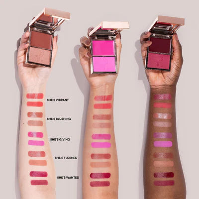 Major Headlines Double Take Creme & Powder Blush Duo - She's Vibrant