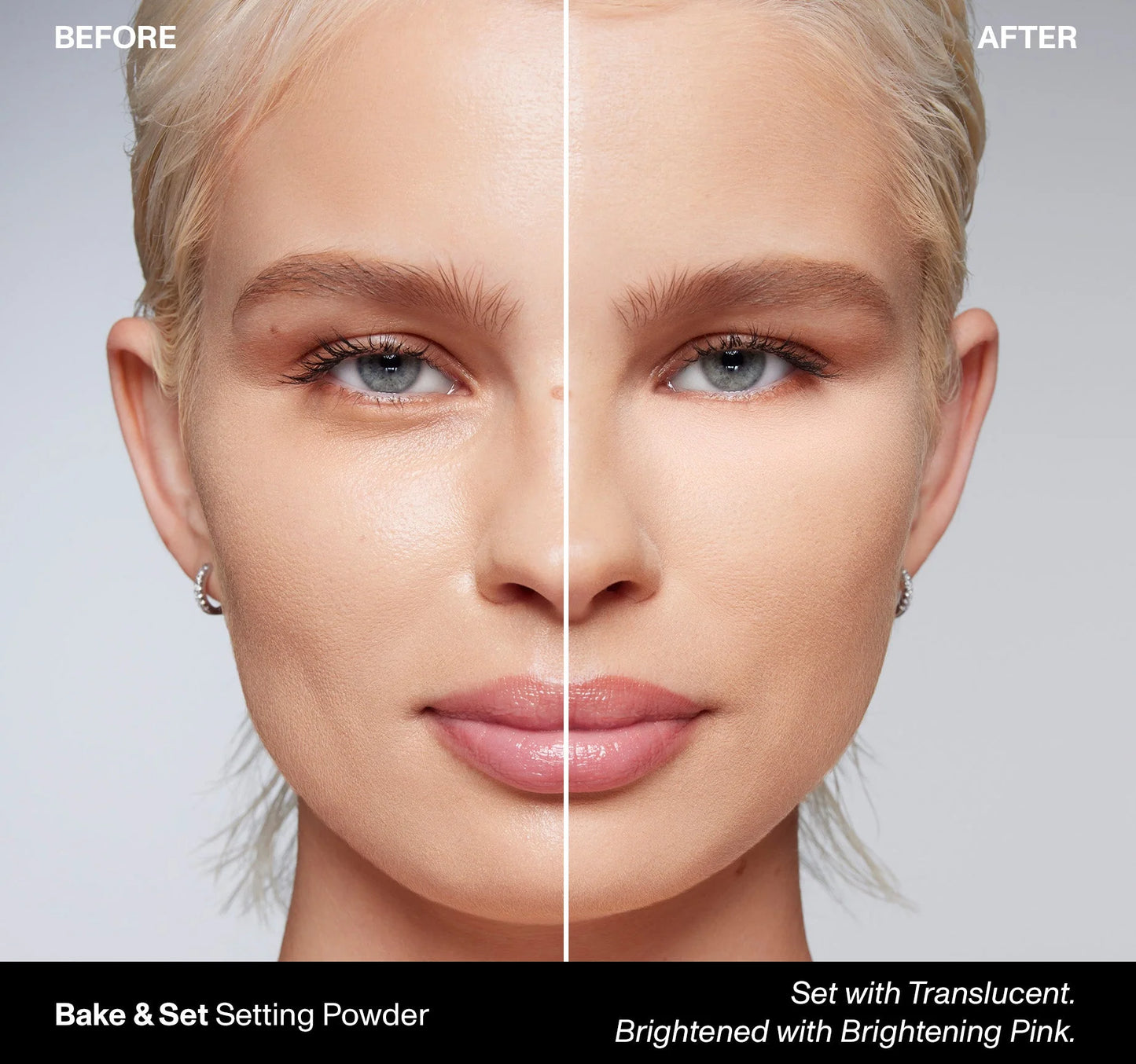 Morphe Bake & Set Soft Focus Setting Powder 0.31Oz Brightening Pink