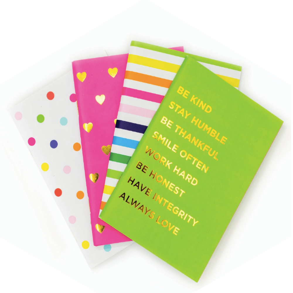 Taylor Elliot | Mini Notebook 4 pack