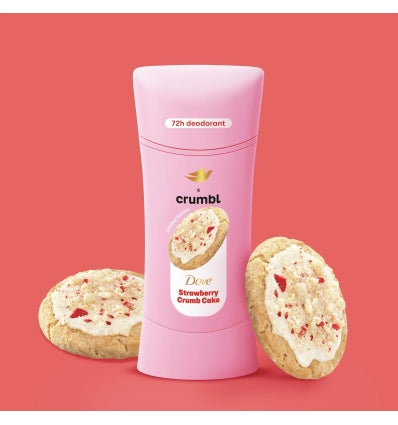 Dove Crumbl 72h Deodorant Strawberry Crumb Cake (Limited Edition)