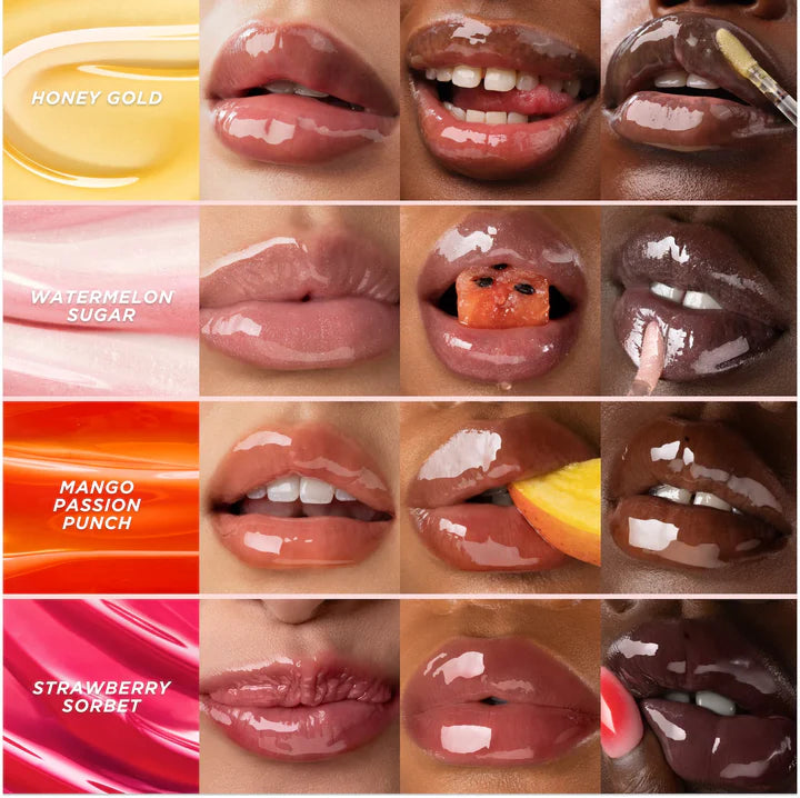 Gisou | Honey Infused Hydrating Lip Oil | Strawberry Sorbet