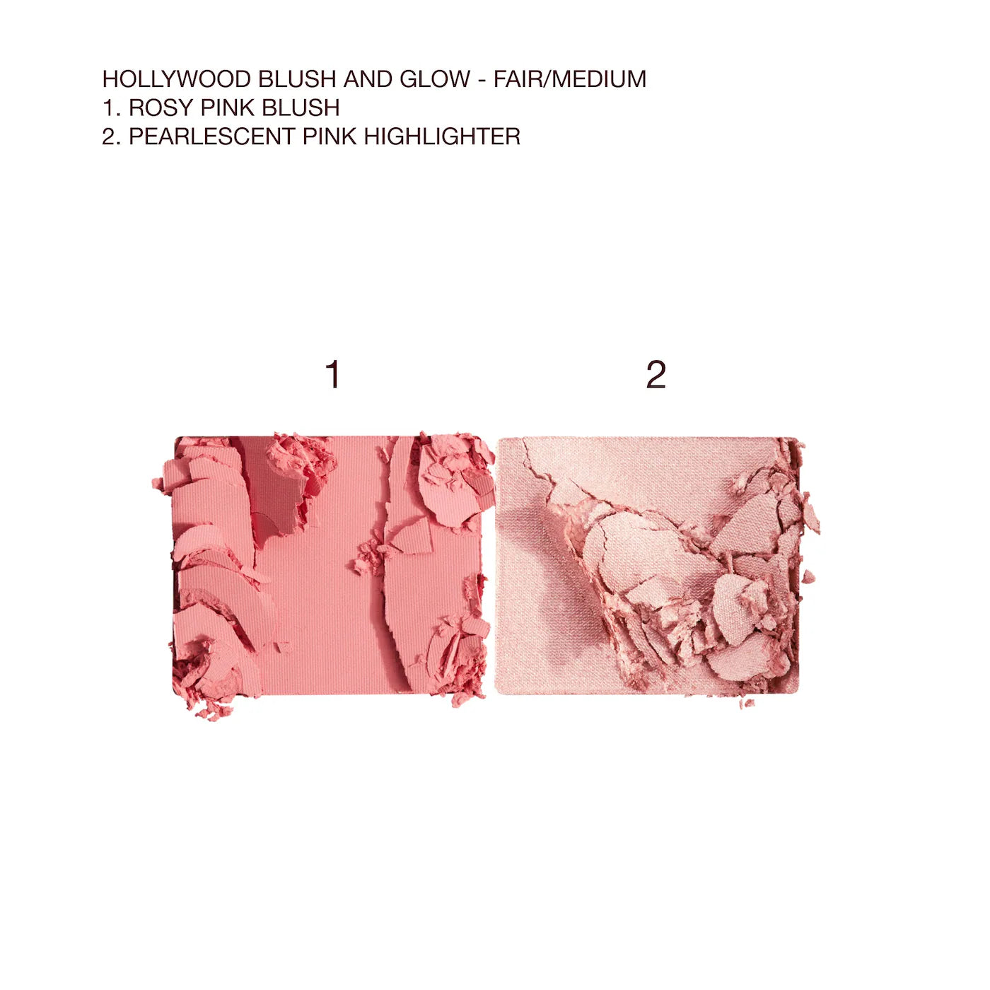 Mini Hollywood Blush & Glow Palette Fair / Medium