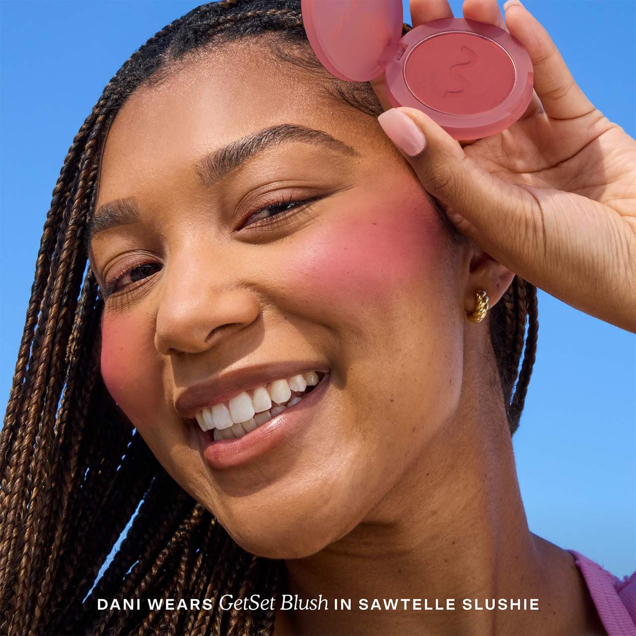 GetSet Blur + Set Matte Powder Blush - Sawlelle Slushie