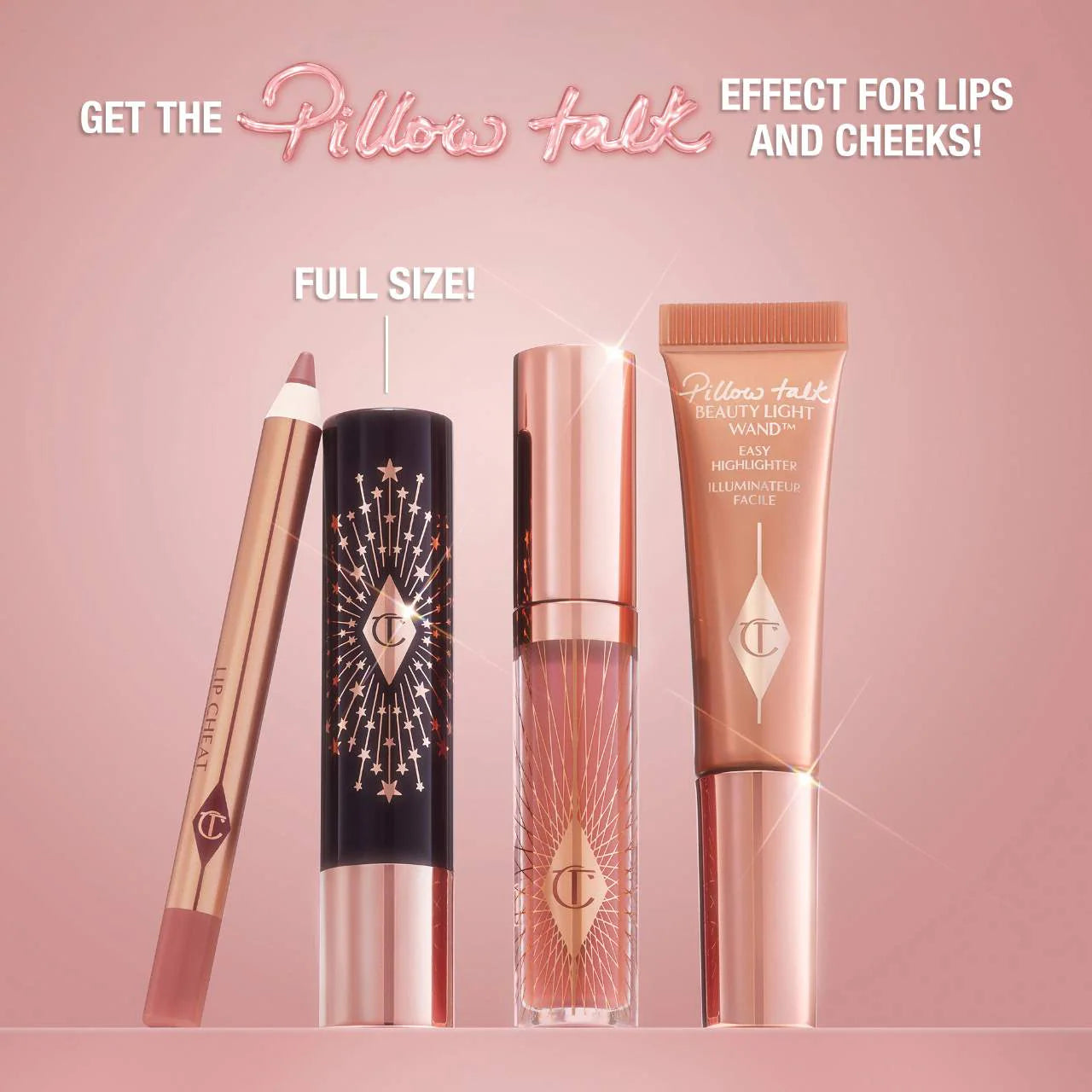 Pillow Talk Iconic Lip and Cheek Secrets Set Medium