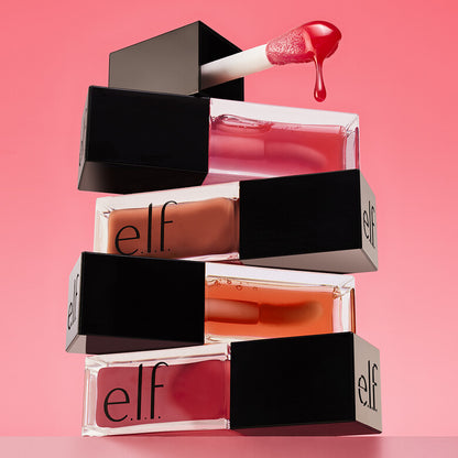 Elf Glow Reviver Lip Oil Coral Fixation