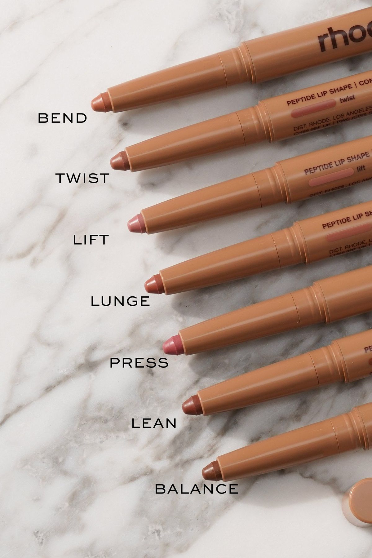 Rhode Peptide Lip Shape Bend