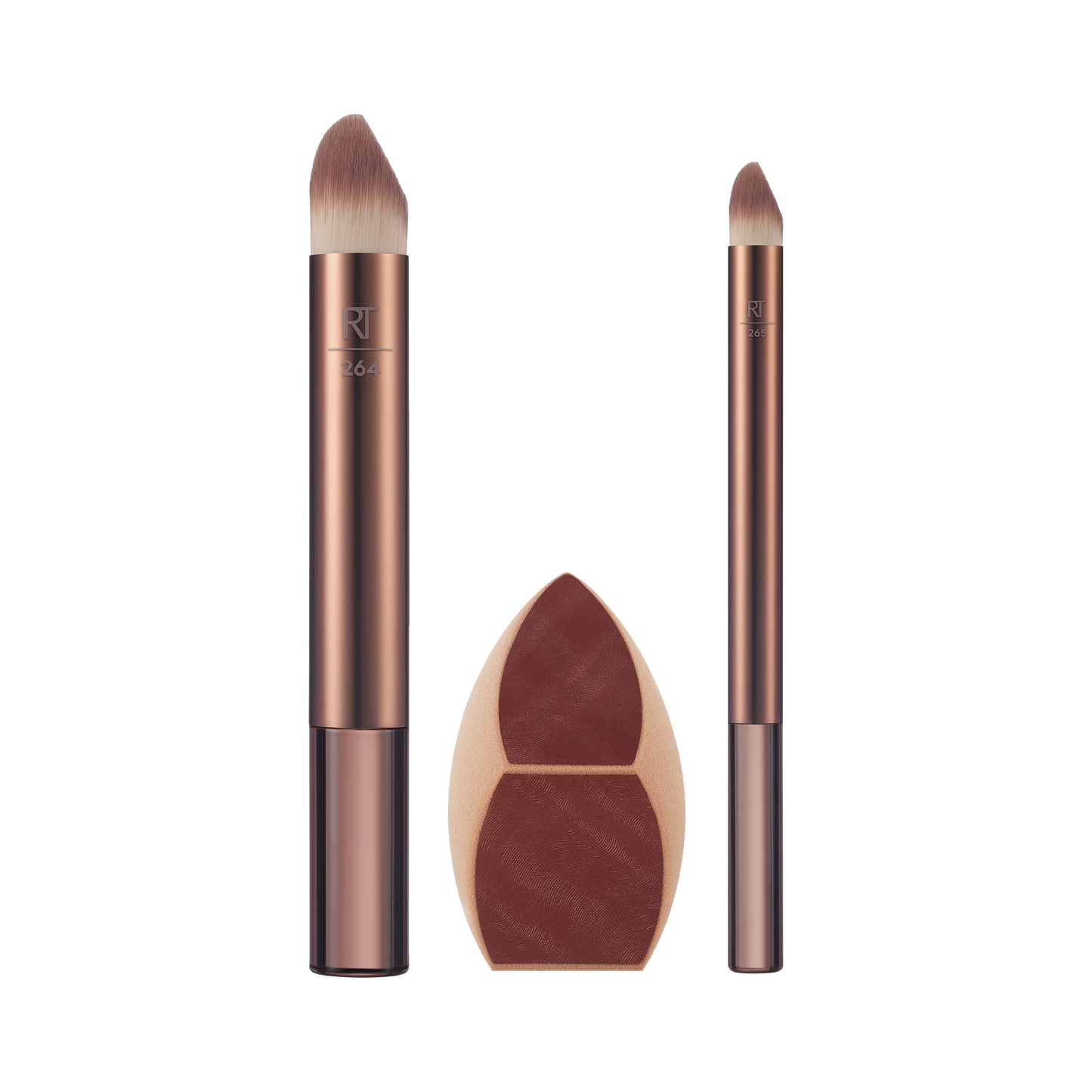 Real Techniques Makeupsaver Blending Sponge + Makeup Brush Trio