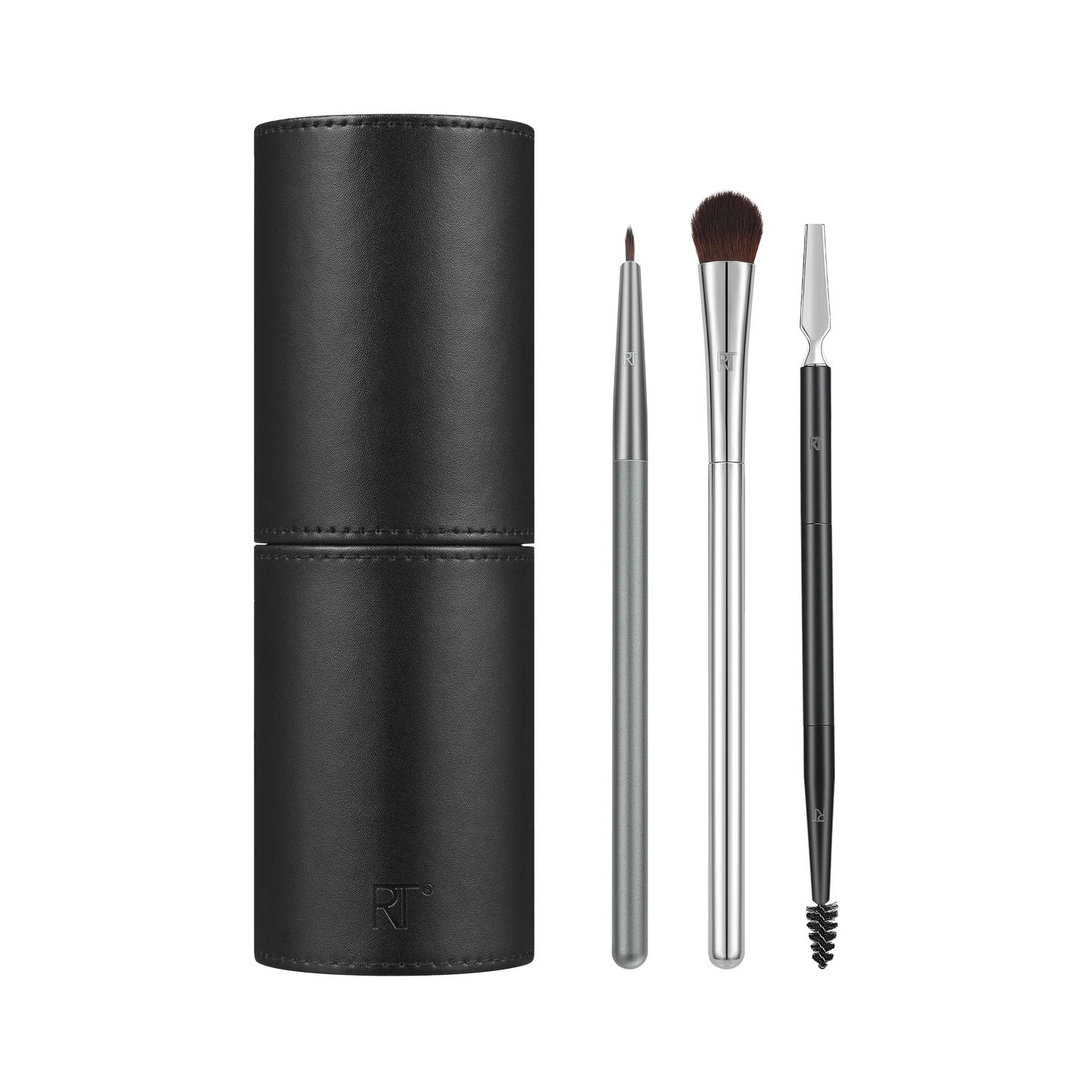 Real Techniques Chrome Era Maxed Out Eye + Brow Makeup Brush Set