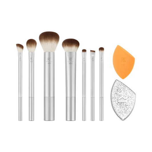 Real Techniques Midnight Merry Limited Edition Brush + Sponge Set