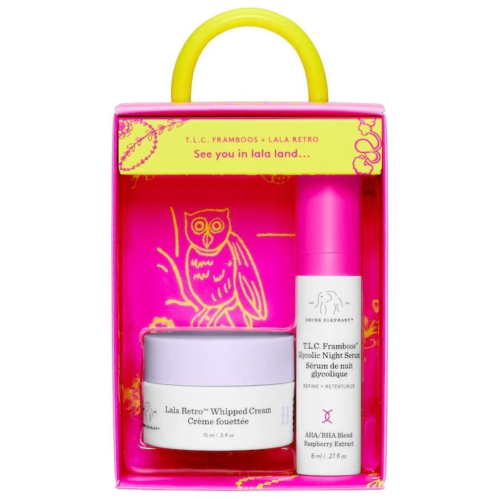 Drunk Elephant | Call It A Night Glycolic Serum + Moist Duo