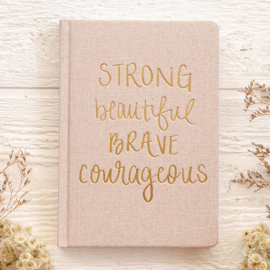 Sweet Water Decor Strong Beautiful Journal