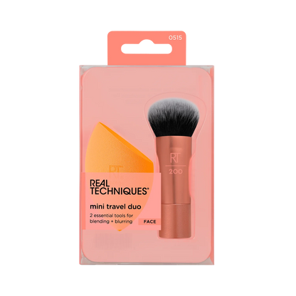 Real Techniques Mini Travel Makeup Brush & Sponge Duo