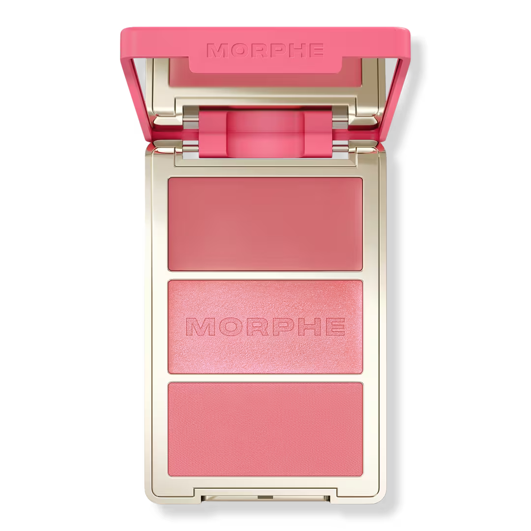 Morphe | Cheek Thrills Multi-Finish Face | Trio Cabana Club (Trío facial de acabado múltiples Club Cabanda)