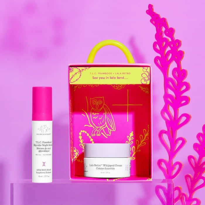 Drunk Elephant | Call It A Night Glycolic Serum + Moist Duo