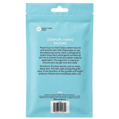 Blissworld | dermaplaning Razors | Blue (12 paq. perfiladores)