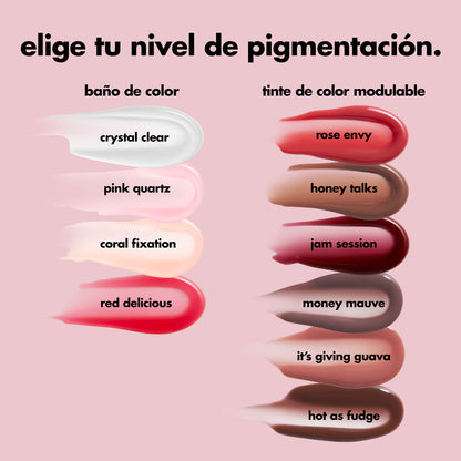 Elf | Glow Reviver Lip Oil | It's giving Guava