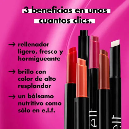 New Elf | Pout Clout Lip Plumping Pen Bálsamo, brillo y voluminizador labial 3 en 1