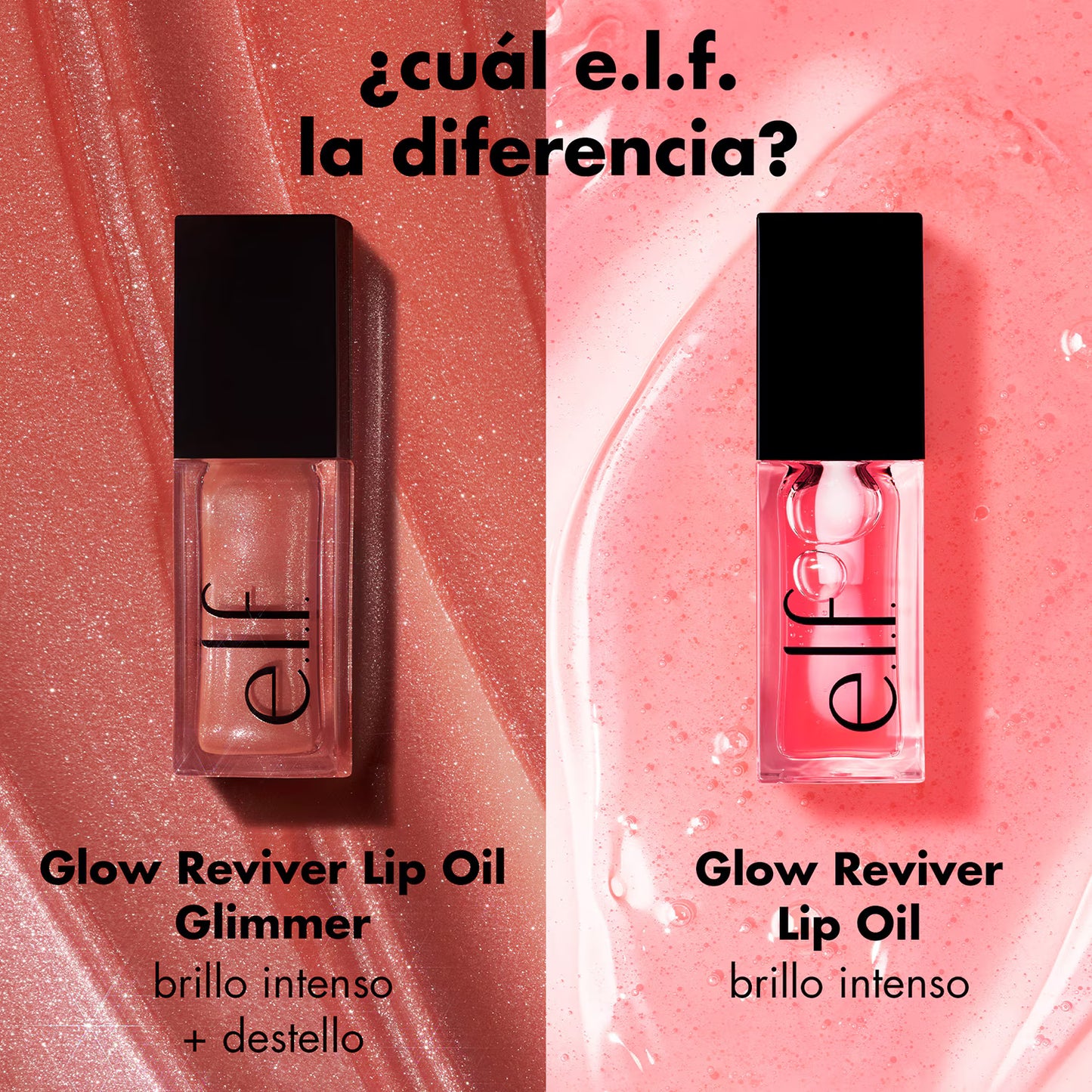 Elf  | Glow Reviver Lip Oil Glimmer | Chocoluxe