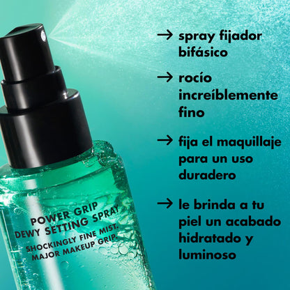 Elf Power Grip Dewy Setting Spray Green
