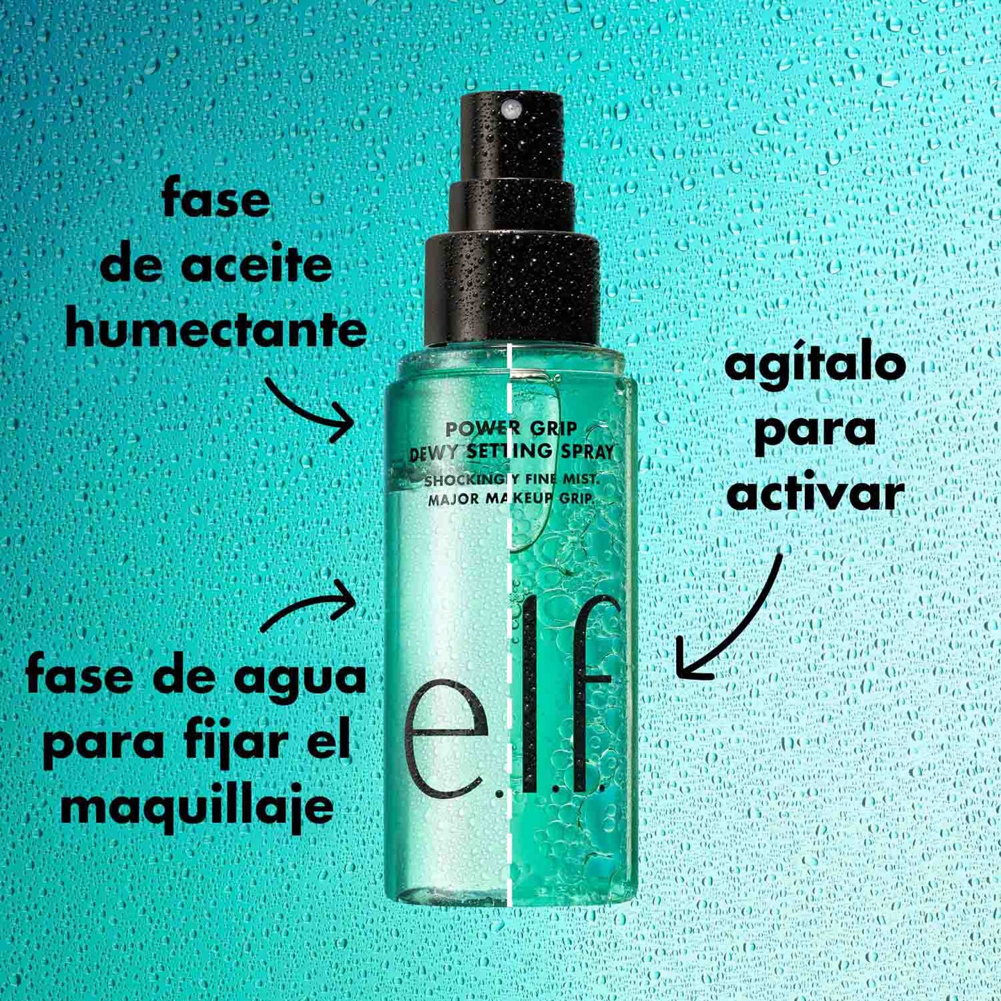 Elf Power Grip Dewy Setting Spray Green