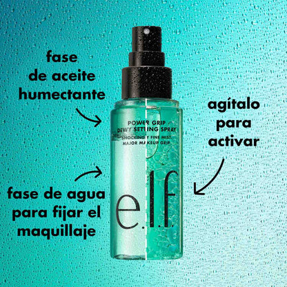 Elf Power Grip Dewy Setting Spray Green