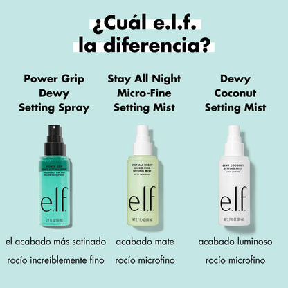 Elf Power Grip Dewy Setting Spray Green