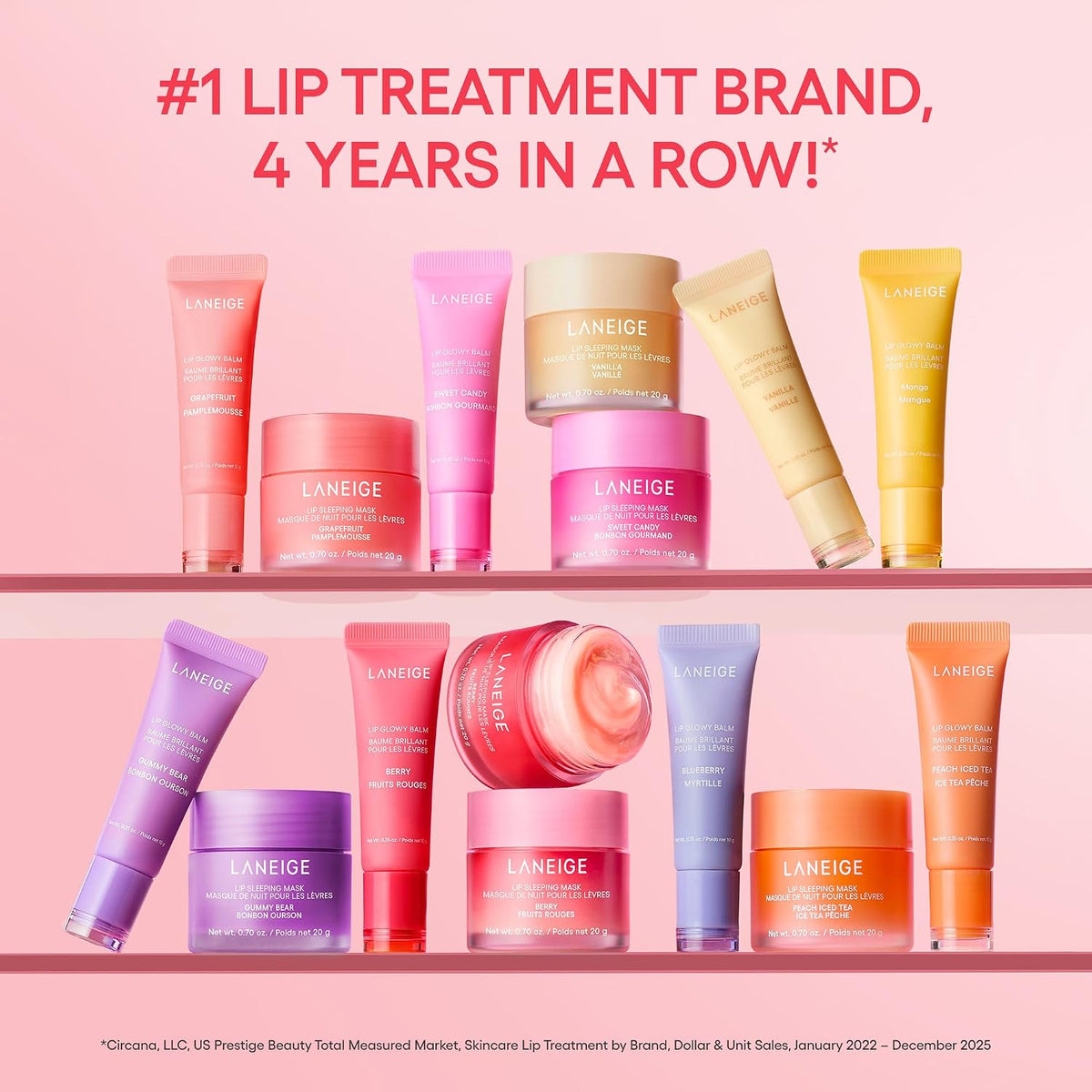 Laneige | Lip Glowy Balm Grapefruit