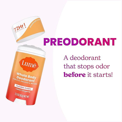 Lume Whole Body Deodorant Smooth Solid 75 g