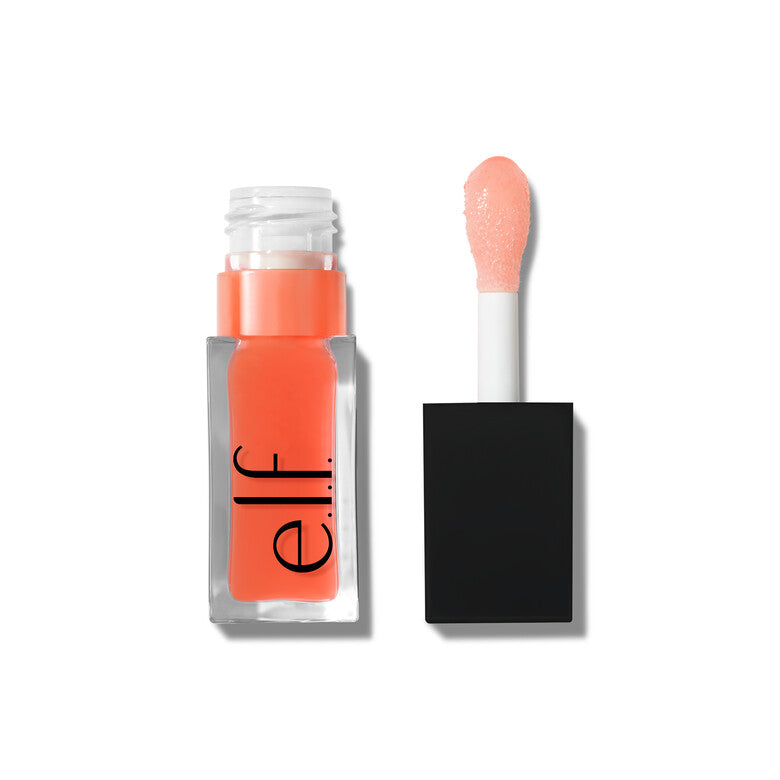 Elf Glow Reviver Lip Oil Coral Fixation