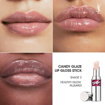 New YSL | Yves Saint Laurent Lip Gloss Stick & Tinted Lip Balm Gift Set
