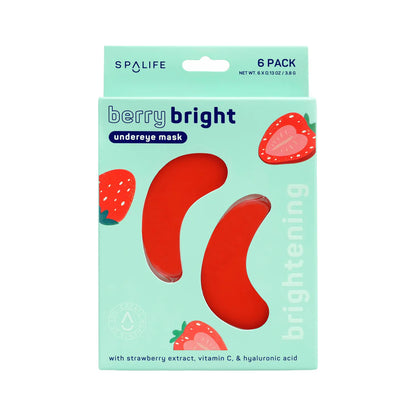 New My Spalife | Berry bright, brightening undereye masks | 6 pares