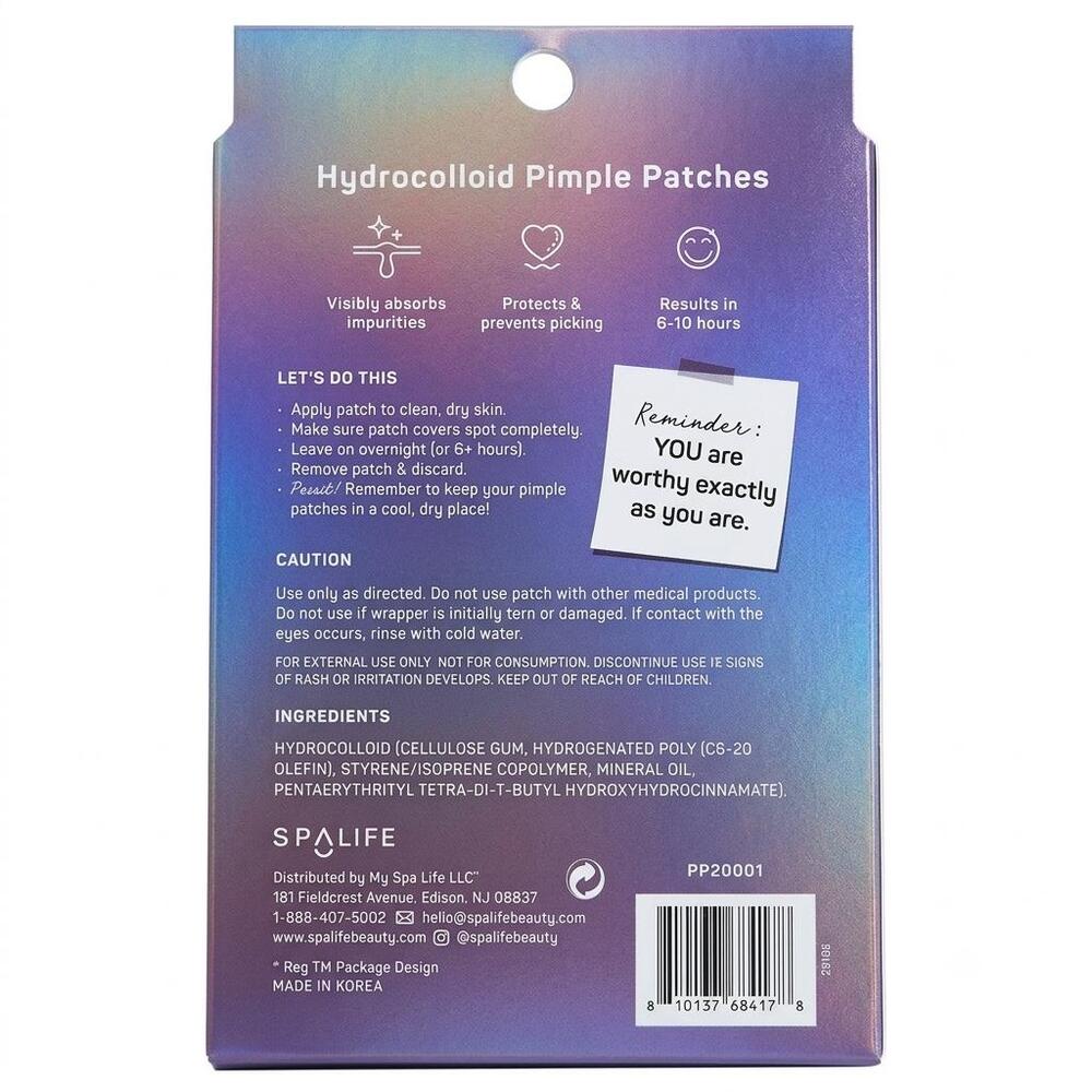My Spa Life | Dream Skin Hydrocolloid Pimple Patches  - 72 Patches