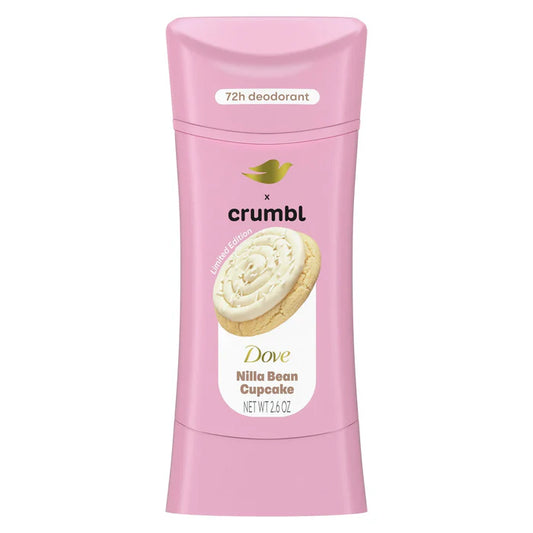 Dove Crumbl	72h Deodorant | Nilla Bean Cupcake