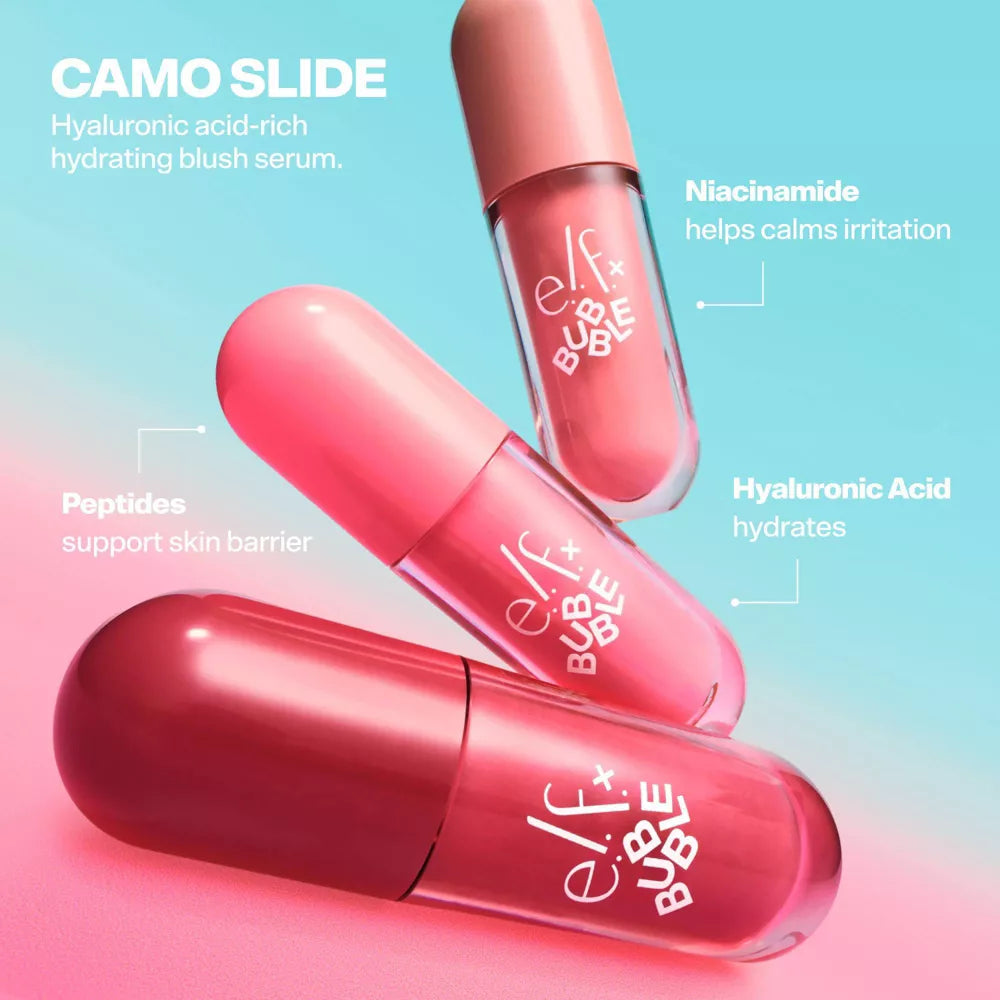 Preventa Elf x Bubble Camo Slide Hydrating Blush Serum - Pinky Promise