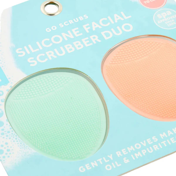 Silicone Facial Scrubber Duo