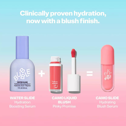 Preventa Elf x Bubble Camo Slide Hydrating Blush Serum - Pinky Promise
