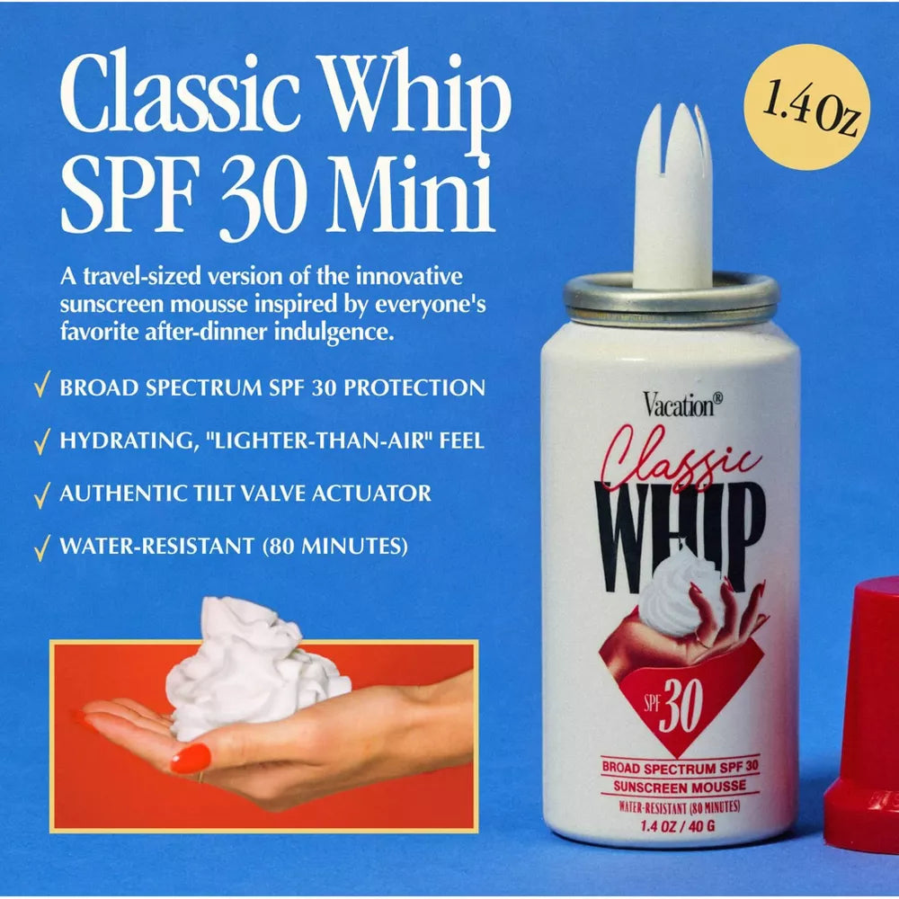New Vacation Classic Sunscreen Whip - SPF 30 - 1.4oz