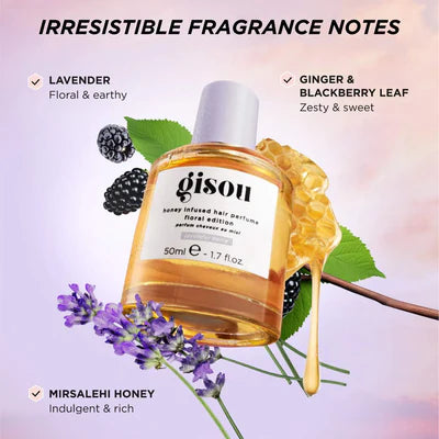 Gisou | Mini Honey Infused Hair Perfume | Lavender Berry