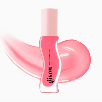 Honey Infused Hydrating Lip Oil Gisou Raspberry Swirl