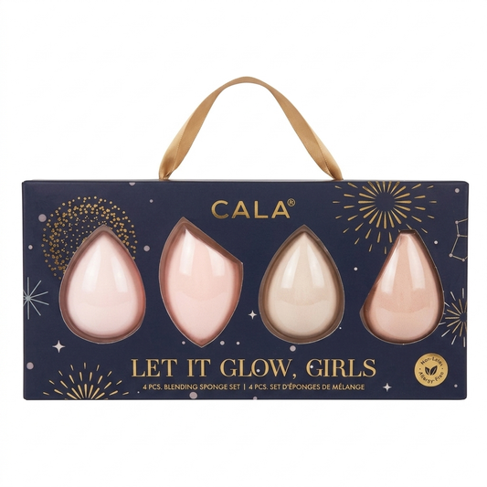 CALA | Let it glow,Girls 4 pcs sponge