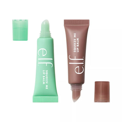 New e.l.f. Squeeze Me More Lip Balm Duo Mint & Chocolate