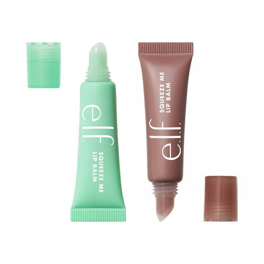 New e.l.f. Squeeze Me More Lip Balm Duo Mint & Chocolate