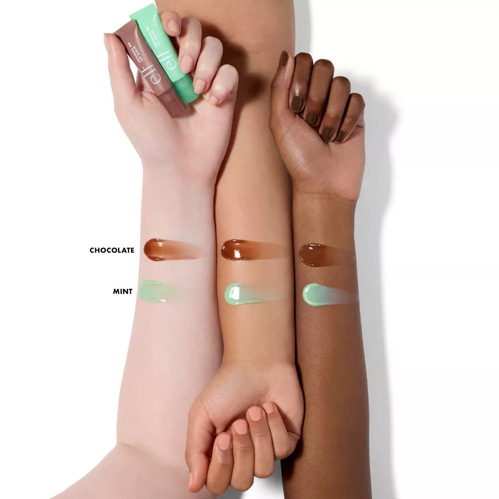 New e.l.f. Squeeze Me More Lip Balm Duo Mint & Chocolate