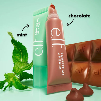 New e.l.f. Squeeze Me More Lip Balm Duo Mint & Chocolate