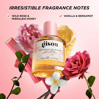 Gisou | Mini  Honey Infused Hair Perfume | Wild Rose
