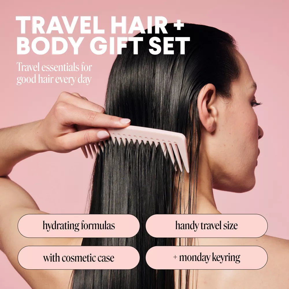 New MONDAY Hair & Body Travel Set
